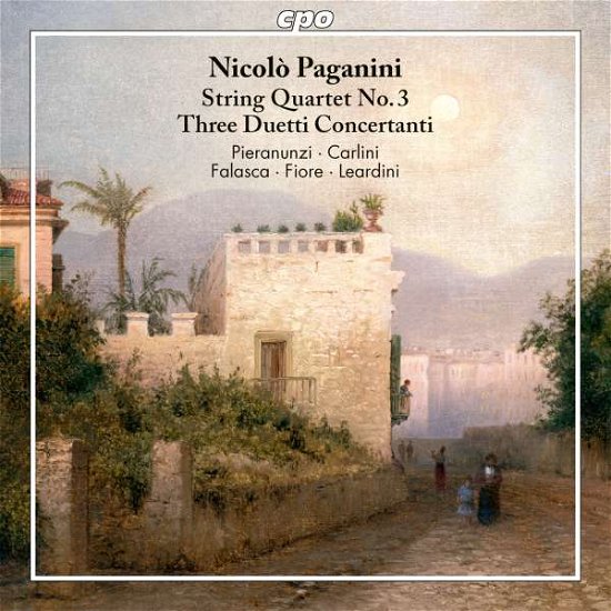 Cover for Paganini · Niccolo Paganini: String Quartet No. 3. Three Duetti Concertanti (CD) (2021)