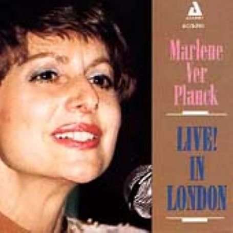 Cover for Marlene Verplanck · Live! In London (CD) (2014)