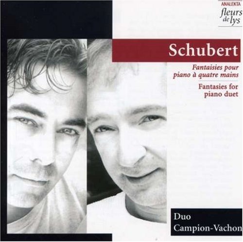 Four Fantasies for Piano Duet - Schubert / Duo Campion-vachon - Musiikki - Analekta - 0774204310028 - tiistai 15. joulukuuta 1998