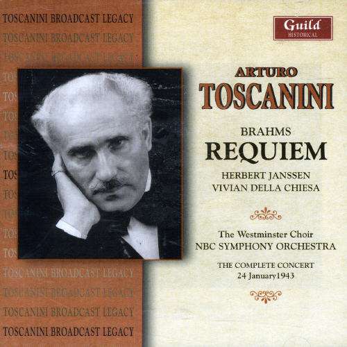 Requiem - Brahms / Janssen / Chiesa / Toscanini / Nbc So - Musik - GLH - 0795754229028 - 26. april 2005