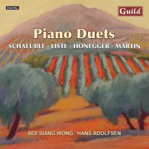 Piano Duets by List Honegger Schaeuble - List / Honegger / Schaeuble / Wong / Adolfsen - Música - Guild - 0795754737028 - 13 de dezembro de 2011