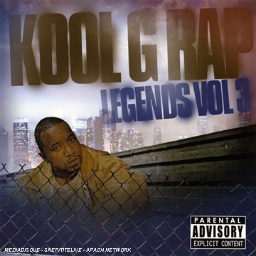 Legends 3 - Kool G Rap - Musique - 101 RECORDS - 0802061575028 - 1 avril 2014