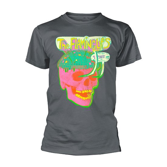 Cover for The Flaming Lips · Disco Skull (T-shirt) [size XXL] [Grey edition] (2018)