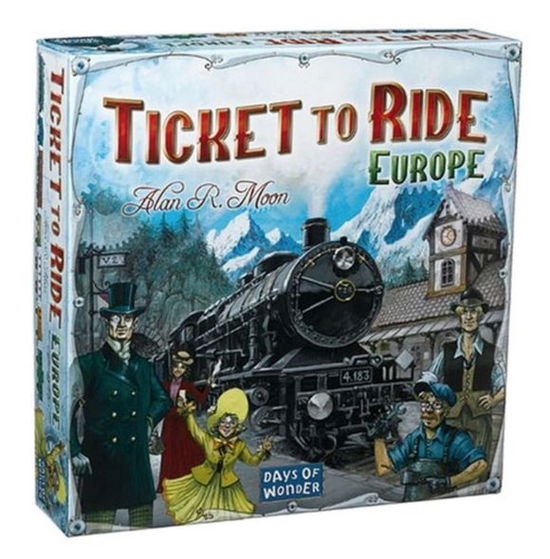 Ticket to Ride - Europe -  - Lautapelit -  - 0824968717028 - maanantai 12. joulukuuta 2011