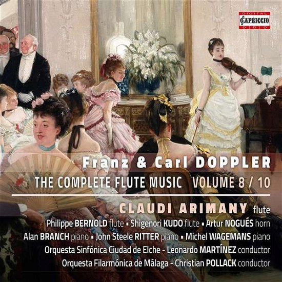 Cover for Doppler / Arimany · Franz &amp; Carl Doppler: The Complete Flute Music. Vol. 8 (CD) (2018)