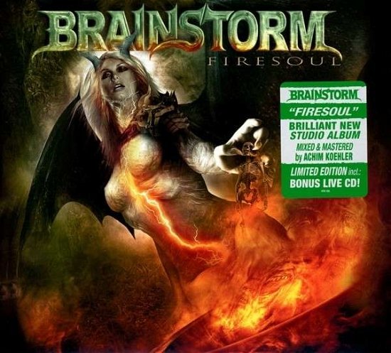 Cover for Brainstorm · Firesoul (CD) [Ltd. edition] [Digipak] (2014)