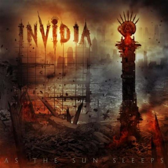 Cover for Invidia · As the Sun Sleeps (CD) [Digipak] (2017)