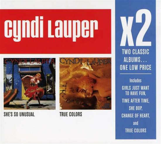 Cover for Cyndi Lauper · X2 (She's So Unusual) (CD) (1990)