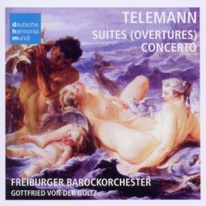 Telemann: Ctos & Overtures - Telemann / Goltz / Freiburger Barockorchester - Musik - HARMONIA MUNDI DEUTSCHE - 0886979588028 - 2 september 2011
