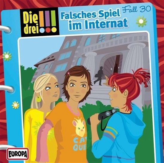 Cover for Die Drei !!! · 030/falsches Spiel Im Internat (CD) (2014)