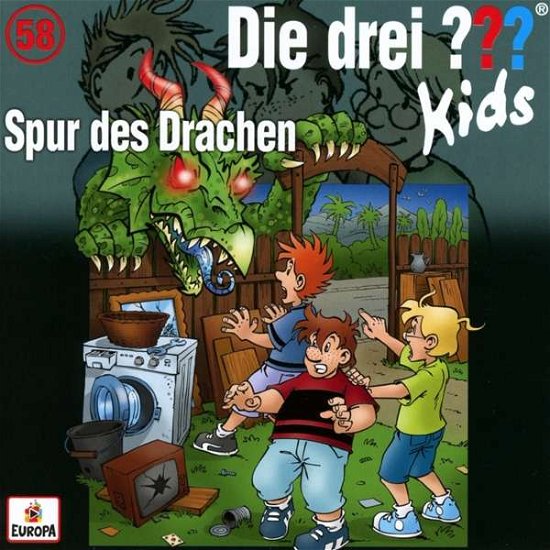 Cover for Die Drei ??? Kids · 058/spur Des Drachen (CD) (2017)