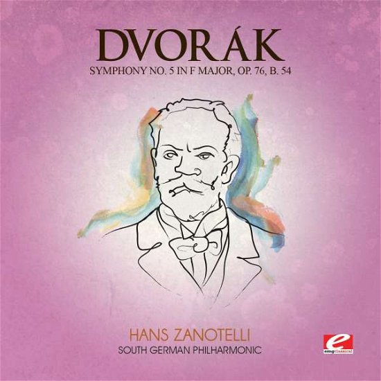 Cover for Dvorak · Symphony 5 F Maj 76 B. 54-Dvorak (CD) [Remastered edition] (2016)