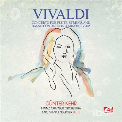 Cover for Vivaldi · Concerto For Flute Strings &amp; Basso Continuo In A-V (CD) (2015)
