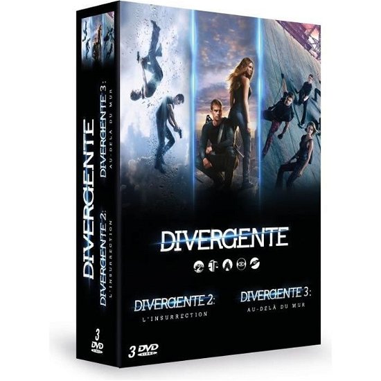 Cover for Divergente 1-2-3 (DVD)