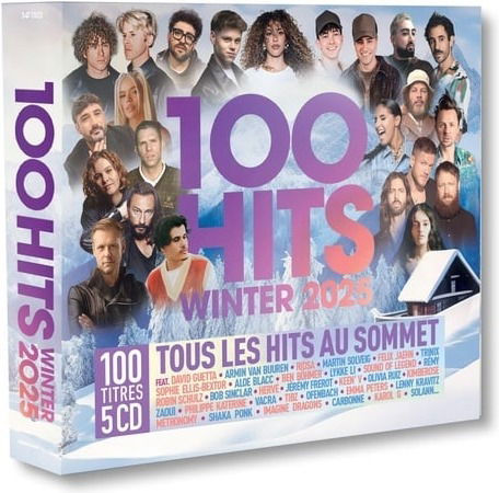 Cover for 100 Hits Winter 2025 (CD) (2024)