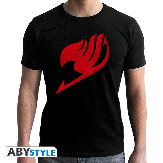 FAIRY TAIL - Tshirt Emblem man SS black - New fi - T-Shirt Männer - Merchandise - ABYstyle - 3665361046028 - 7. februar 2019
