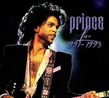 Cover for Prince · Live 1991-1993 (CD) (2022)