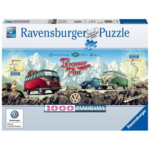 Cover for Ravensburger · 15102 - Mit Dem Vw Bulli Ueber den Brenner Puzzle - 1000 Teile (N/A)