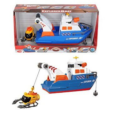 Dickie - Action City - Explorer Boat - Dickie Toys - Merchandise -  - 4006333032028 - 