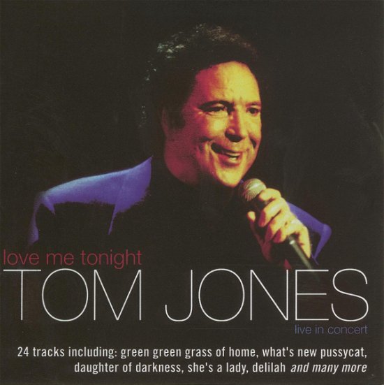 Cover for Tom Jones · Love Me Tonight (CD) (2017)