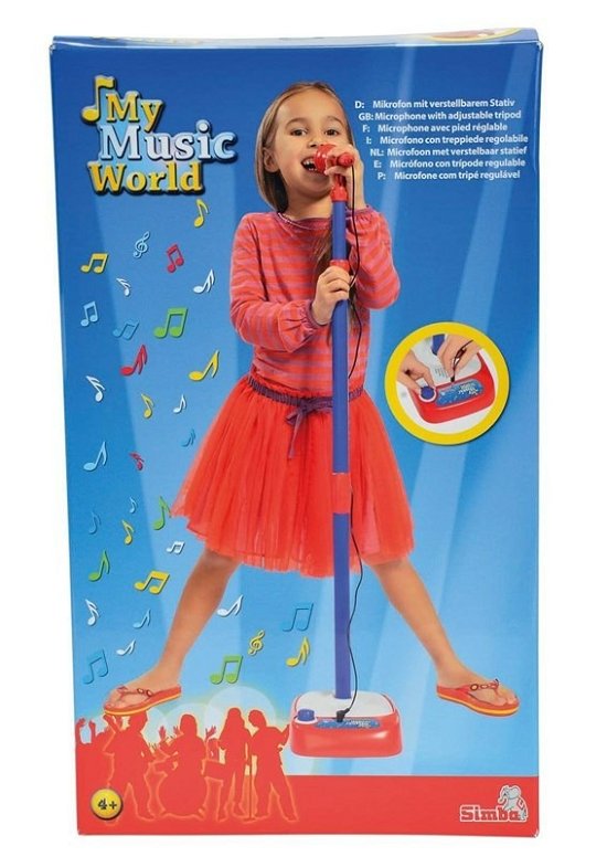 Music Microphone stand MMW - - No Manufacturer - - Merchandise - Simba Toys - 4006592604028 - July 1, 2017
