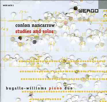 Cover for Nancarrow / Bugallo-williams Piano Duo · Studies &amp; Solos (CD) (2004)