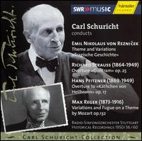 Regervariationsstraussguntram - Carl Schuricht - Musik - HAENSSLER CLASSIC - 4010276017028 - 1. august 2004