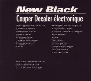 Cover for New Black: Couper Decaler Electronique / Various (CD) (2012)