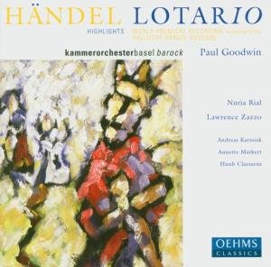 Lotario - G.F. Handel - Musik - OEHMS - 4260034869028 - 13. september 2004