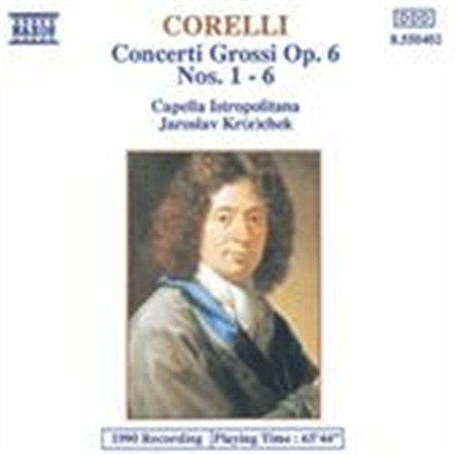 CORELLI:Conc. Grossi Op.6,1-6 - Krechek,jaroslaw / Cib - Musikk - Naxos - 4891030504028 - 24. mars 1991