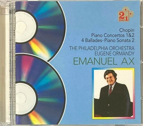 Cover for Fryderyk Chopin  · Piano Concertos / 4 Ballades / Piano Sonatas (CD)