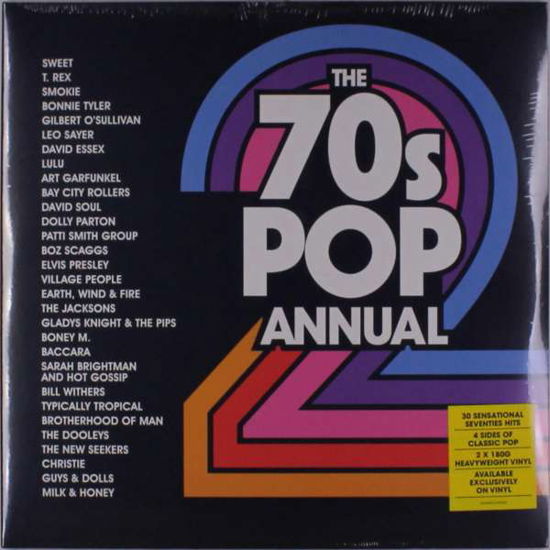 Cover for Various Artists  The 70s Pop Annual 2 2LPGAT180g · 70s Pop Annual 2 (LP) (2018)