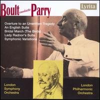 Cover for Parry / Lso / Lpo / Boult · Symphonic Variations (CD) (2007)