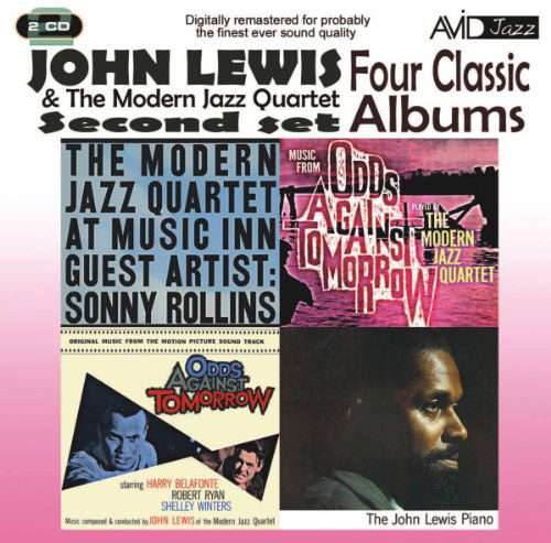 Four Classic Albums (At Music Inn - Vol 2 / Odds Against Tomorrow / The John Lewis Piano / Odds Against Tomorrow - Soundtrack) - John Lewis & the Modern Jazz Quartet - Musiikki - AVID - 5022810301028 - maanantai 19. heinäkuuta 2010