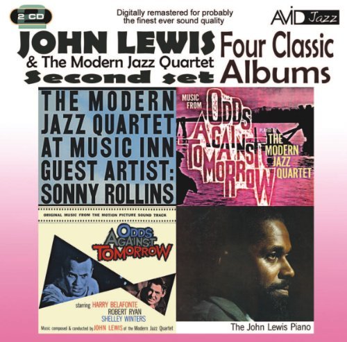 Cover for John Lewis &amp; the Modern Jazz Quartet · Four Classic Albums (At Music Inn - Vol 2 / Odds Against Tomorrow / The John Lewis Piano / Odds Against Tomorrow - Soundtrack) (CD) (2010)