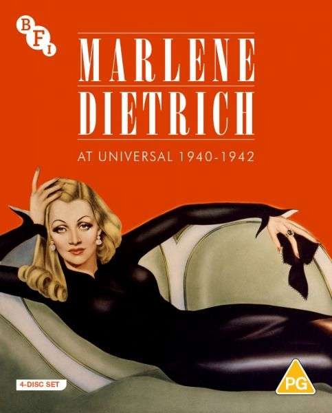 Cover for Marlene Dietrich at Universal · Marlene Dietrich At Universal 1940-1942 (Blu-ray) (2021)