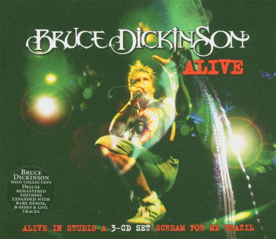 Cover for Bruce Dickinson · Alive in Studio A/sc (CD) (2009)