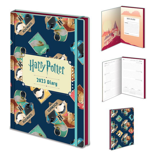 Harry Potter (Owl Post) 2023 Official Diary - Harry Potter - Fanituote - PYRAMID - 5051265741028 - tiistai 2. elokuuta 2022