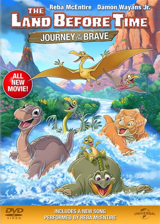 Cover for Land Before Time 14 the DVD · The Land Before Time 14 - Journey Of The Brave (DVD) (2016)