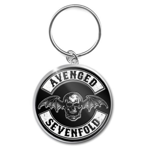 Cover for Avenged Sevenfold · Avenged Sevenfold Keychain: Death Bat Crest (Enamel In-fill) (MERCH) (2015)
