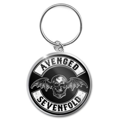 Cover for Avenged Sevenfold · Avenged Sevenfold Keychain: Death Bat Crest (Enamel In-fill) (MERCH) (2015)