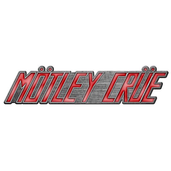 Cover for Mötley Crüe · Motley Crue Pin Badge: Logo (Enamel In-Fill) (Anstecker) [Metallic edition] (2019)
