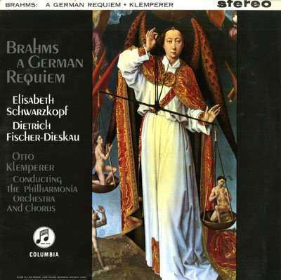 Cover for Fischer-dieskau / Klemperer / Fischer-dieskau / Demus · Brahms Deutsches Requiem / Dvorak Biblical Songs (Sel) (CD) (2013)