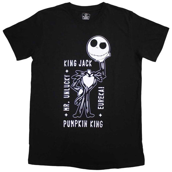 The Nightmare Before Christmas Unisex T-Shirt: Headless Jack - Nightmare Before Christmas - The - Merchandise -  - 5056737229028 - 