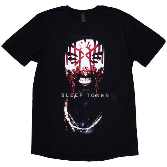 Cover for Sleep Token · Sleep Token Unisex T-Shirt: Aford Mask (Black) (T-shirt) [size S] (2024)