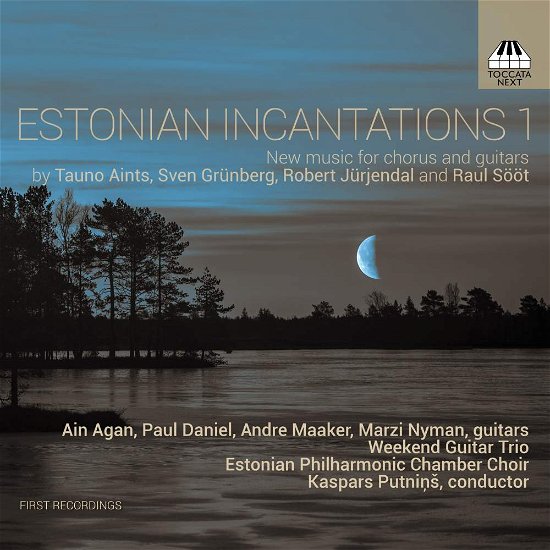 Cover for Weekender Guitar Trio · Estonian Incantations 1: New Music For Chorus And Guitars (CD) (2019)