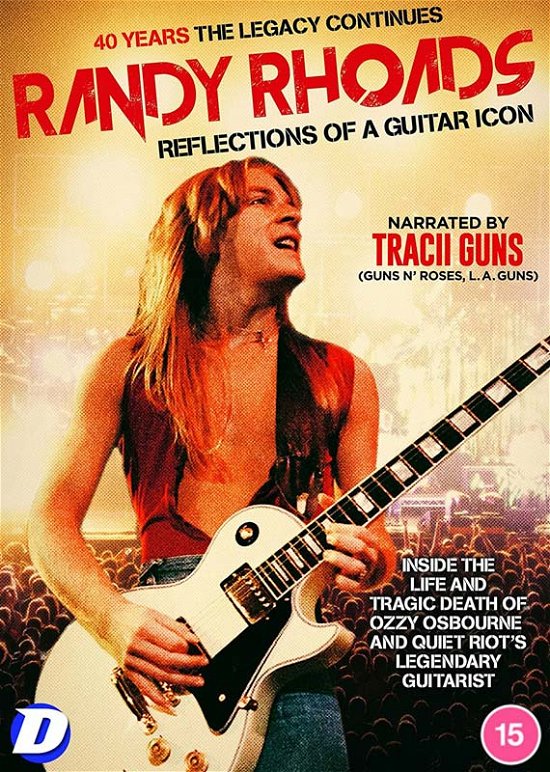 Randy Rhoads - Reflections Of A Guitar Icon - Randy Rhoads Reflections DVD - Películas - DAZZLER - 5060797574028 - 15 de agosto de 2022
