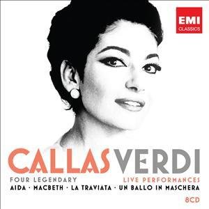 Verdi: Four Legendary Live Performances - Maria Callas - Musik - WARNER CLASSICS - 5099997992028 - 22. Januar 2013