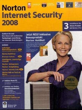 Norton Internetsecurity 2008, 3 User Pack - Pc - Spiel -  - 5397039686028 - 14. September 2007