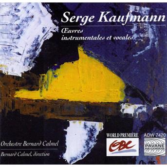 Cover for Orchestre Bernard Calmel · Instrumental and vocal works Pavane Klassisk (CD) (2000)